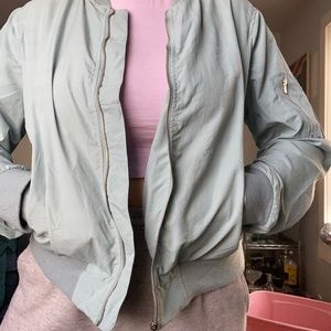 Lightweight blue jacket